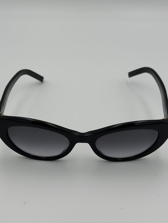 Saint Laurent SL M115 002 Sunglasses Black Cat Eye Grey Gradient YSL main image 8